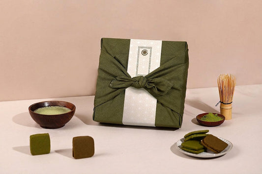 Kit de regalo de matcha Bambú Latte con batidor y matcha en polvo