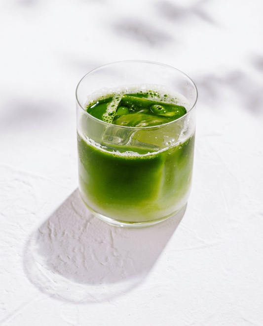 Lata de matcha ceremonial de Kagoshima, Japón — proveedor de matcha para negocios Bambú Latte