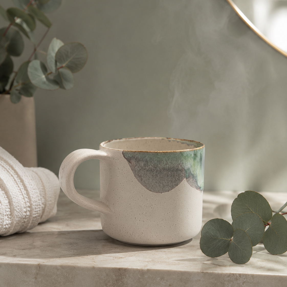 Lata de matcha ceremonial Bambú Latte y utensilios de preparación