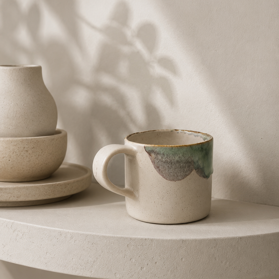 Producto de matcha ceremonial Bambú Latte sobre fondo neutro