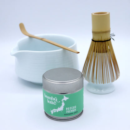 Matcha set japonés - White Edition